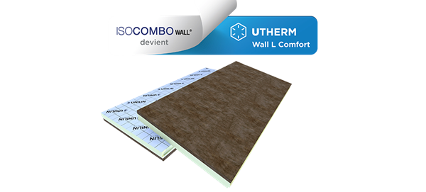 Isolation des murs Utherm Wall L Comfort plaques isolantes - combinaison de polyuréthane et laine de verre